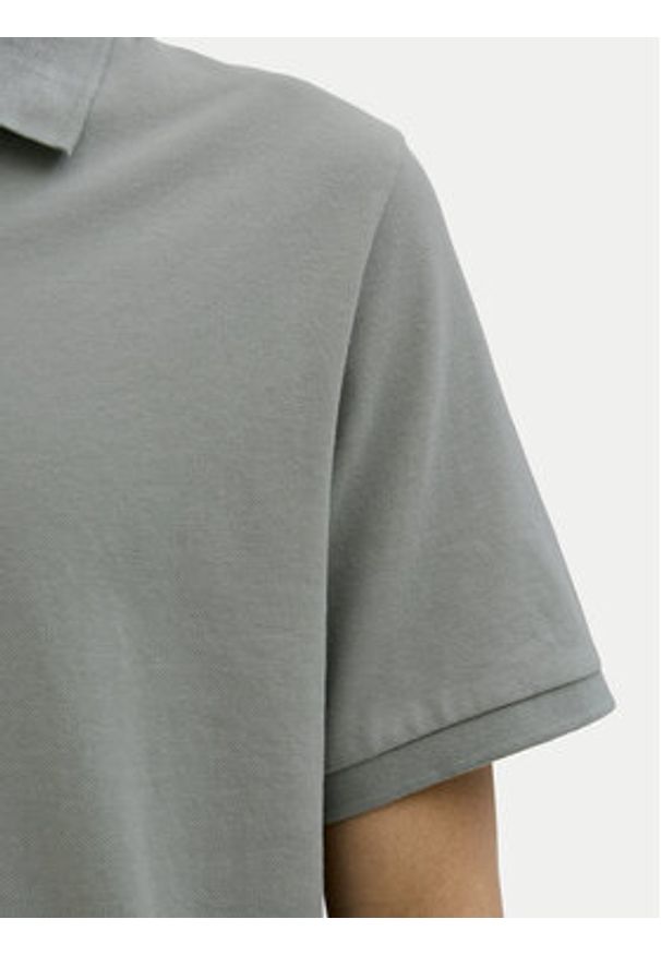 Jack & Jones - Jack&Jones Polo Kane 12270150 Zielony Regular Fit. Typ kołnierza: polo. Kolor: zielony. Materiał: bawełna, syntetyk