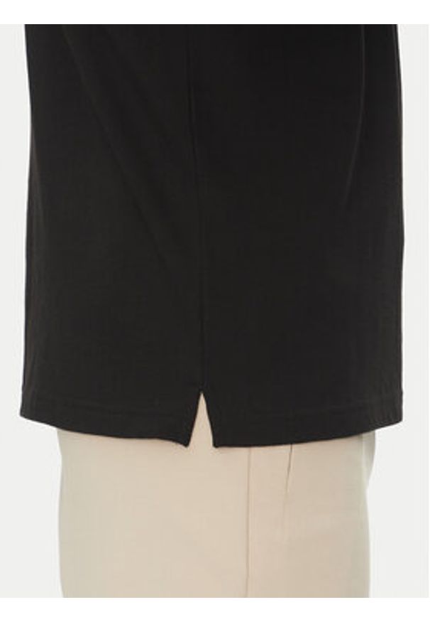 BOSS T-Shirt 50538112 Czarny Regular Fit. Kolor: czarny. Materiał: bawełna