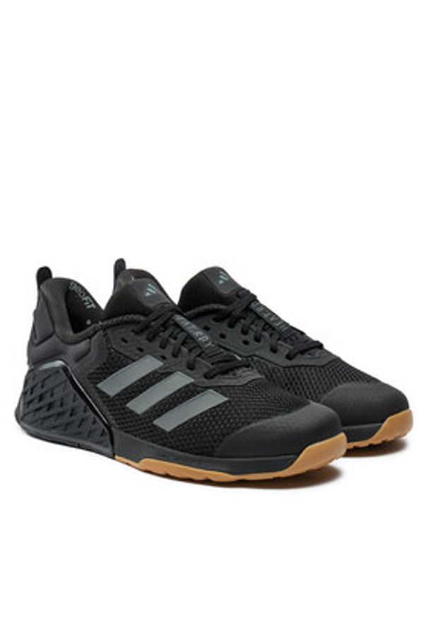 Adidas - adidas Buty na siłownię Dropset 3 IH8292 Czarny. Kolor: czarny. Materiał: materiał, mesh. Sport: fitness