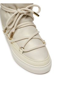 Inuikii Śniegowce Gloss Wedge 75203-007 Écru. Materiał: skóra #5