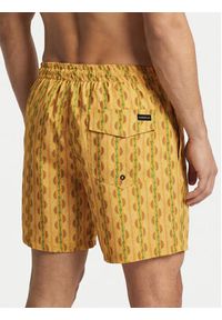 Quiksilver Szorty kąpielowe Stretch Printed Volley 16 EQYJV04217 Żółty Regular Fit. Kolor: żółty. Materiał: syntetyk #2