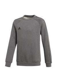 Adidas - Bluza dla dzieci adidas Core 18 Sweat Top Junior szara. Kolor: czarny, szary, wielokolorowy #1