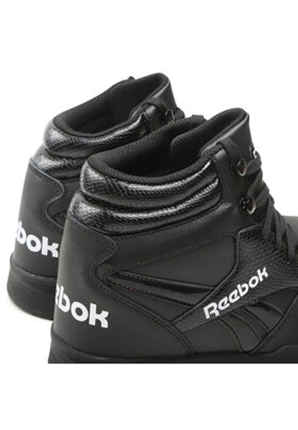 Reebok Sneakersy Royal Bb4500 Hi Wedge HQ4514 Czarny. Kolor: czarny. Materiał: skóra. Model: Reebok Royal