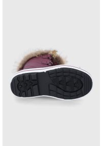 CMP Śniegowce dziecięce Anthilian kolor fioletowy. Nosek buta: okrągły. Zapięcie: sznurówki. Kolor: fioletowy