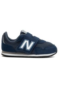 Buty niemowlęce New Balance IV323NV – granatowe. Okazja: na uczelnię, na co dzień. Kolor: niebieski. Materiał: syntetyk, materiał. Szerokość cholewki: normalna