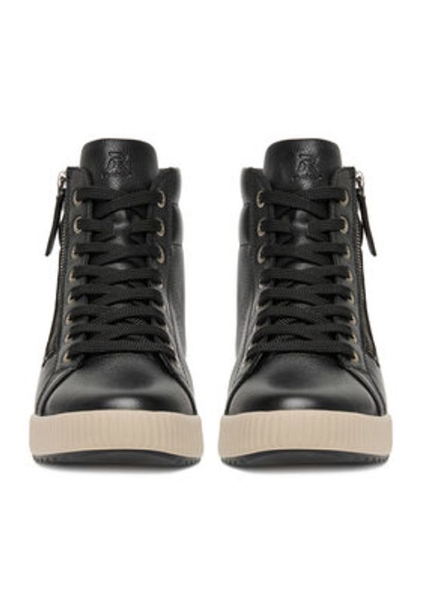 Rieker Sneakersy CEO-W0164-00 Czarny. Kolor: czarny. Materiał: skóra