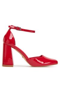 DeeZee Czółenka LWRK321-1 Czerwony. Kolor: czerwony. Materiał: skóra #1