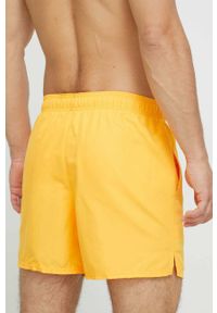 Nike szorty kąpielowe kolor żółty. Kolor: pomarańczowy. Materiał: poliester #2