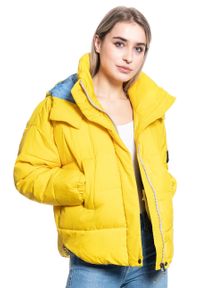 Lee - LEE PUFFER JACKET DAMSKA KURTKA ZIMOWA LEMON ZEST L56VUMMM. Sezon: zima #6