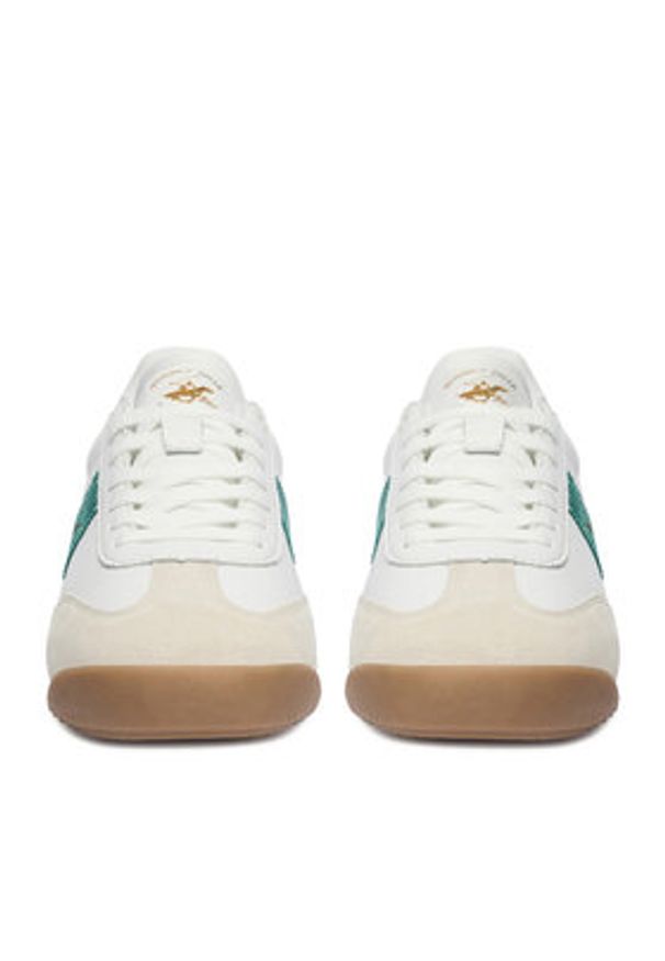 Beverly Hills Polo Club Sneakersy EO-LOGAN-01 MP40 Biały. Kolor: biały. Materiał: skóra