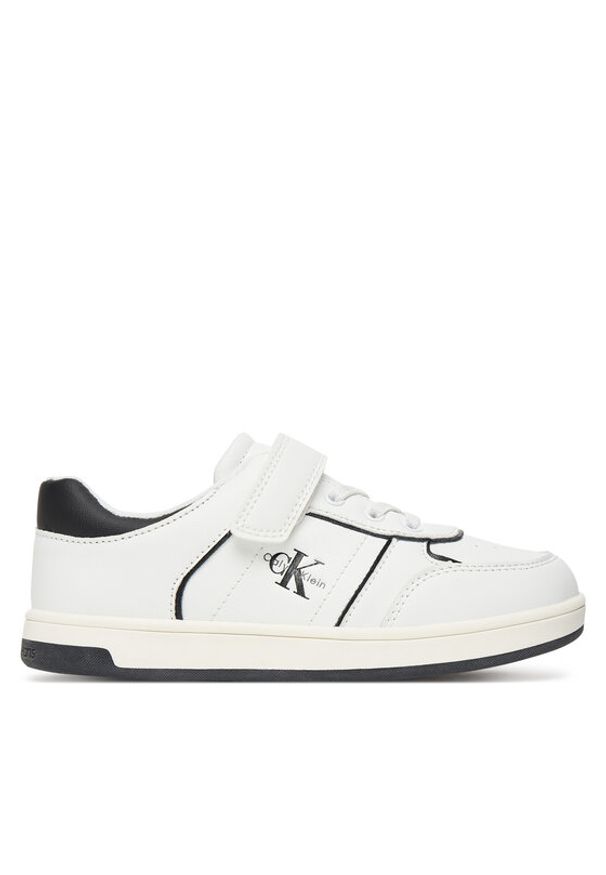Calvin Klein Sneakersy V1X9-83148-1355 S Biały. Kolor: biały. Materiał: skóra
