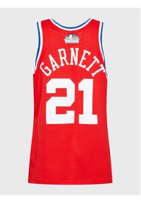 Mitchell & Ness Tank top SMJY5296 Czerwony Regular Fit. Kolor: czerwony. Materiał: syntetyk #2