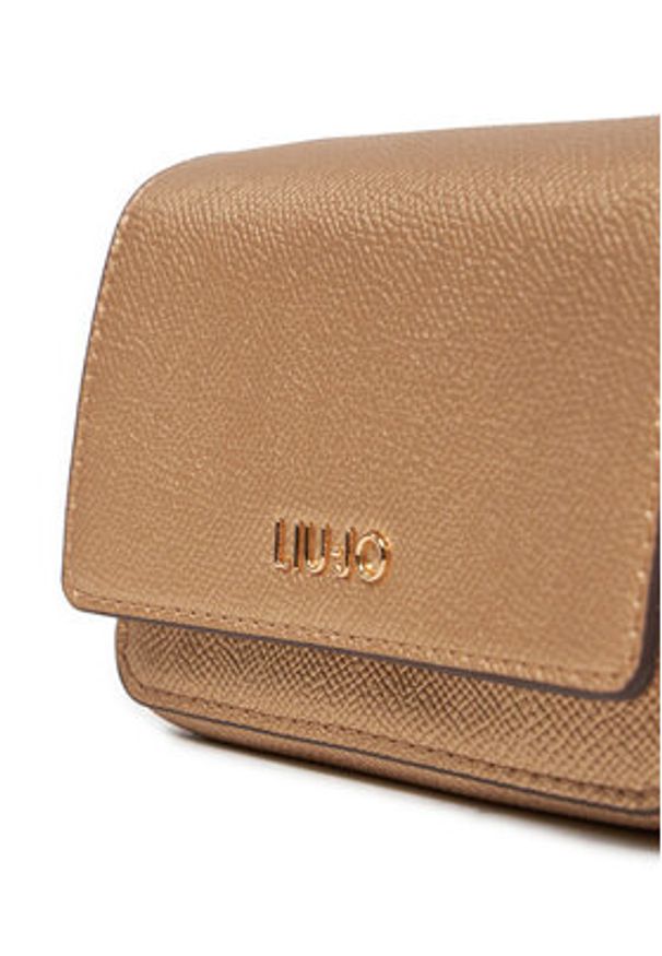 Liu Jo Torebka Ecs S Crossbody AF4278 E0087 Złoty. Kolor: złoty. Materiał: skórzane