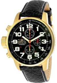Zegarek Invicta Zegarek męski Invicta 3330 czarny. Kolor: czarny #1