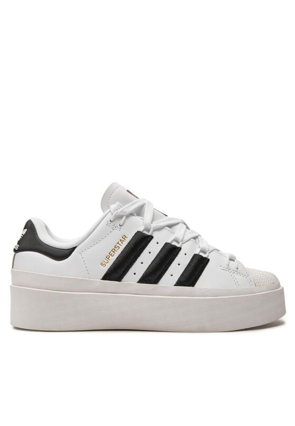 Adidas - adidas Sneakersy Superstar Bonega Shoes GX1840 Biały. Kolor: biały. Materiał: skóra. Model: Adidas Superstar