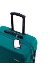 Wittchen - Duża walizka z zawieszką zielona. Kolor: zielony. Styl: wakacyjny #6
