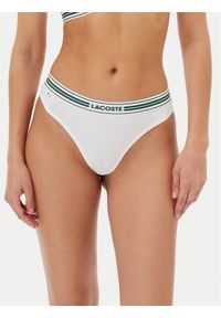 Lacoste Stringi 8F5147 Biały. Kolor: biały. Materiał: bawełna