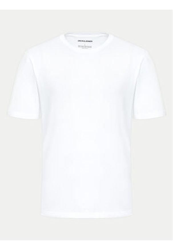 Jack & Jones Komplet t-shirtów Under 12248076 Biały Standard Fit. Kolor: biały. Materiał: bawełna