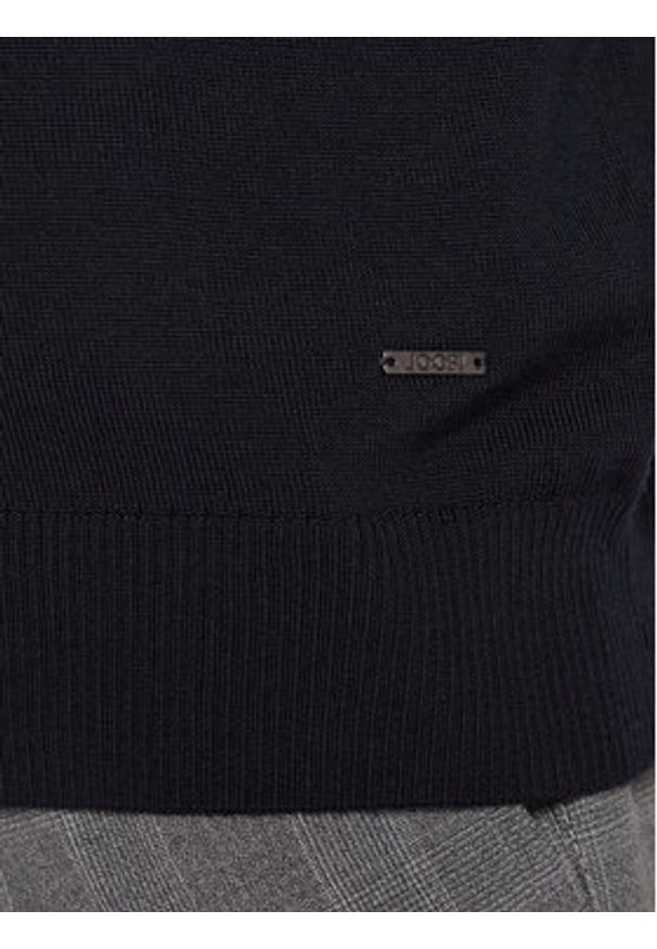 JOOP! Kardigan 17 Jk-06Davis 30032605 Granatowy Regular Fit. Kolor: niebieski. Materiał: wełna