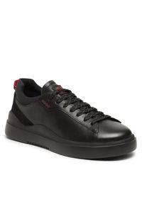 Sneakersy Hugo 50498479 Black 005. Kolor: czarny. Materiał: skóra #1