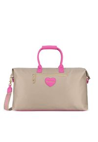 Juicy Couture Torba weekendowa CEO-BIJXT2544WPJ Beżowy. Kolor: beżowy