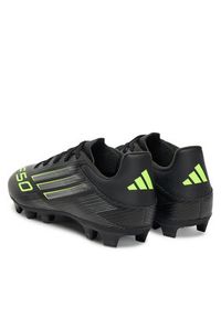Adidas - adidas Buty do piłki nożnej F50 Club Firm/Multi-Ground Boots JI0047 Czarny. Kolor: czarny. Materiał: skóra #4