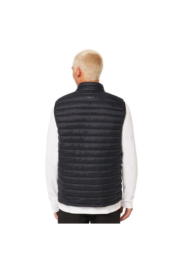 Bezrękawnik turystyczny męski Oakley Omni Thermal Vest Puchowy. Kolor: czarny. Materiał: puch. Długość rękawa: bez rękawów. Sport: turystyka piesza
