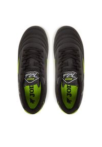 Joma Buty do piłki nożnej Toledo Jr 2501 TOJS2501FG Czarny. Kolor: czarny. Materiał: skóra