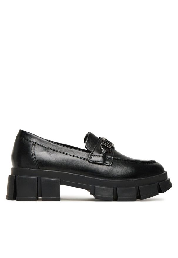 Loafersy Badura. Kolor: czarny