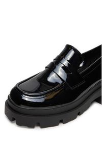 DeeZee Loafersy 8-405-3 Czarny. Kolor: czarny. Materiał: skóra #6