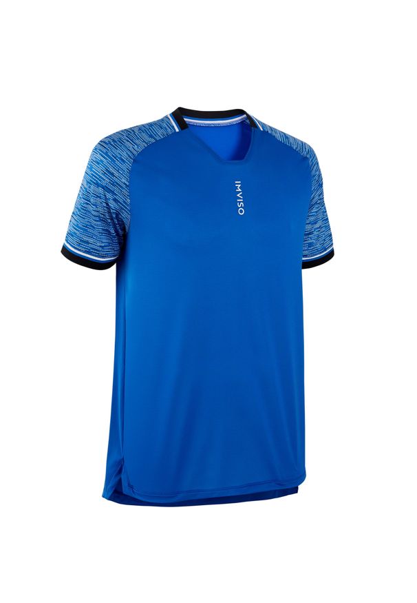 KIPSTA - Koszulka piłkarska halowa dla dorosłych Imviso. Kolor: niebieski. Materiał: materiał, poliester. Sport: piłka nożna