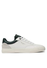 Pepe Jeans Sneakersy PMS31006 Biały. Kolor: biały. Materiał: skóra