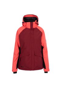 TRESPASS - Damska Kurtka Narciarska Ursula DLX. Kolor: czerwony. Sezon: zima. Sport: narciarstwo