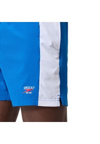 Spodenki szorty męskie kąpielowe Speedo Volley. Kolor: biały, niebieski, wielokolorowy