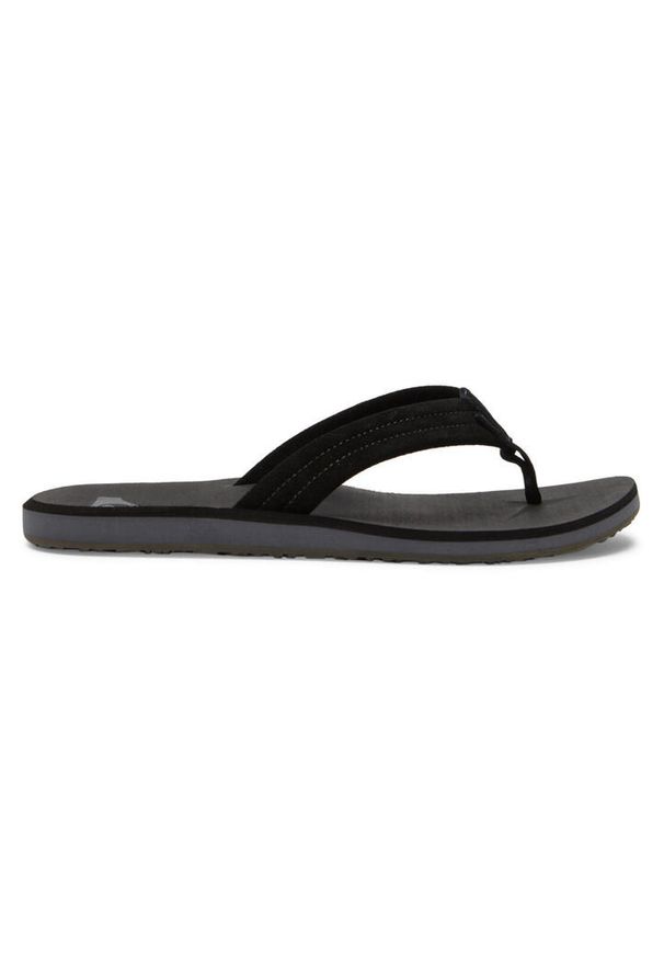 Quiksilver - Sandały dla Mężczyzn CARVER SUEDE CORE Czarny. Kolor: czarny, brązowy, zielony, wielokolorowy. Materiał: syntetyk, skóra, kauczuk, materiał. Sezon: lato
