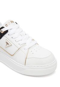 Guess Sneakersy FLTDEL FAL12 Biały. Kolor: biały. Materiał: skóra