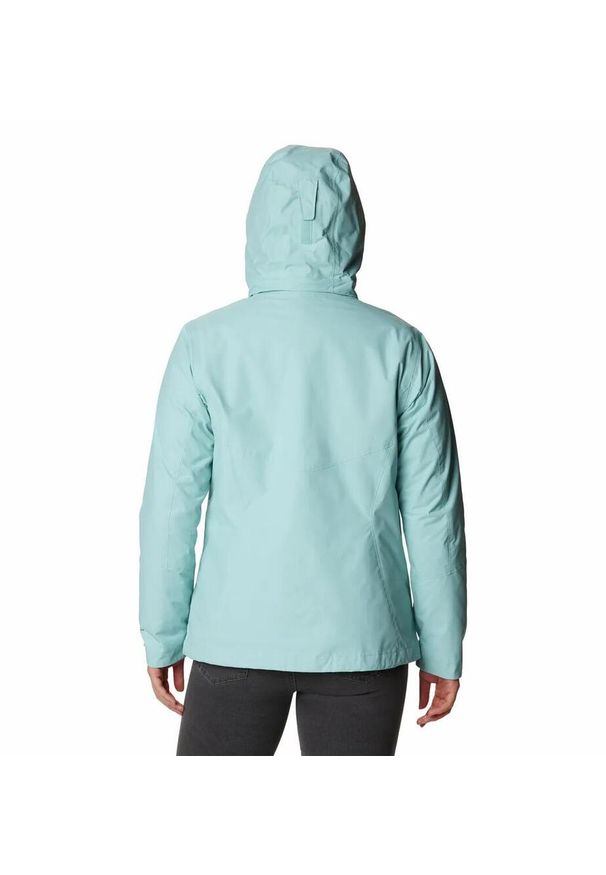 columbia - Kurtka turystyczna 3w1 damska Columbia Bugaboo II Fleece Interchange Jacket. Kolor: zielony