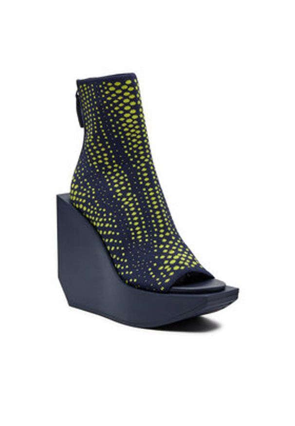 United Nude Botki Wa Fab Hi 10850807117 Zielony. Kolor: zielony. Materiał: materiał
