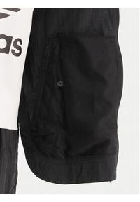 Adidas - adidas Wiatrówka Windbreaker GN2780 Czarny Loose Fit. Kolor: czarny. Materiał: syntetyk #4