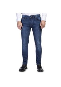 Giacomo Conti - Spodnie GREGORIO SMGS030027. Materiał: jeans, bawełna, elastan. Styl: klasyczny #1