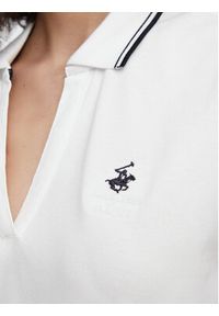 Beverly Hills Polo Club Polo P-SS26W-P0022 Biały Regular Fit. Typ kołnierza: polo. Kolor: biały. Materiał: bawełna #2