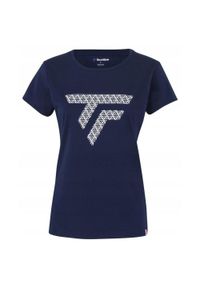 TECNIFIBRE - Koszulka tenisowa damska Tecnifibre T-Shirt Training Tee. Kolor: niebieski. Sport: tenis