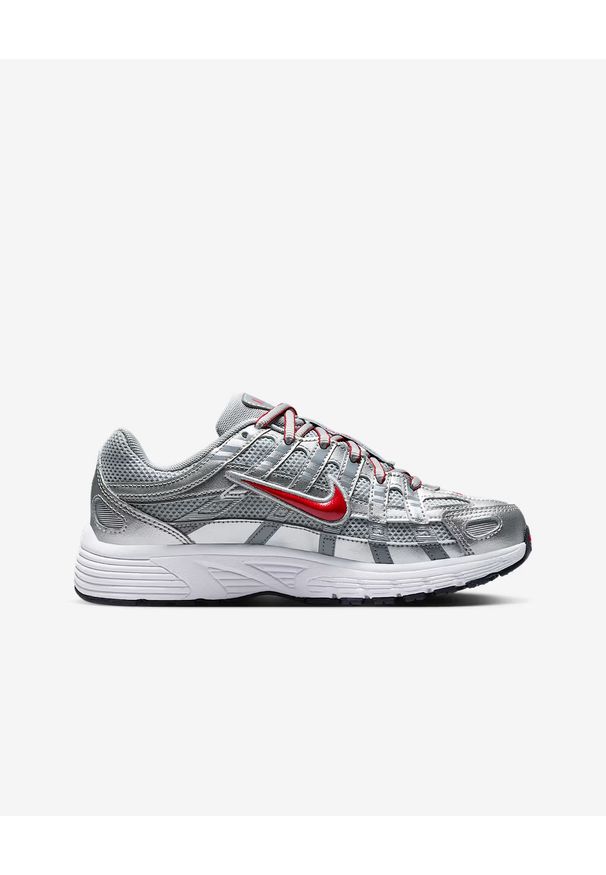 Nike - NIKE P-6000 Buty do biegania damskie. Okazja: na co dzień. Kolor: szary. Materiał: syntetyk, guma. Szerokość cholewki: normalna. Sezon: lato. Sport: bieganie