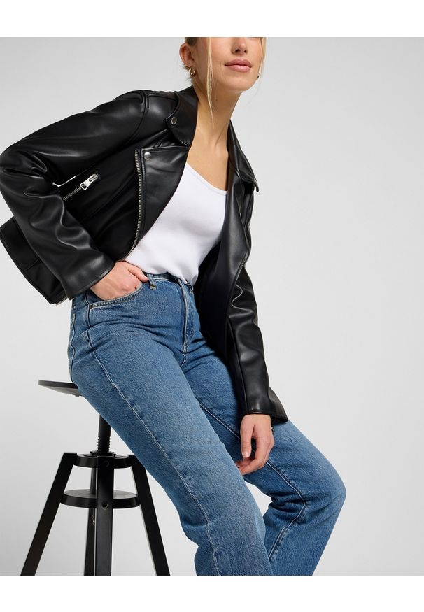 Lee - DAMSKIE SPODNIE JEANSOWE LEE JUNE RAYS OF INDIGO 112371090