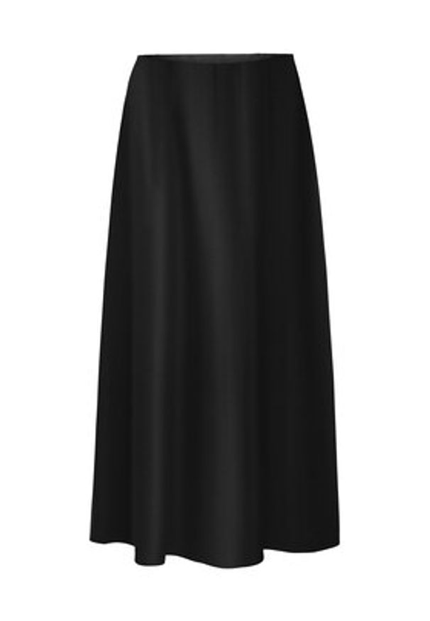 only - ONLY Spódnica maxi Nova 15357477 Czarny Regular Fit. Kolor: czarny. Materiał: wiskoza