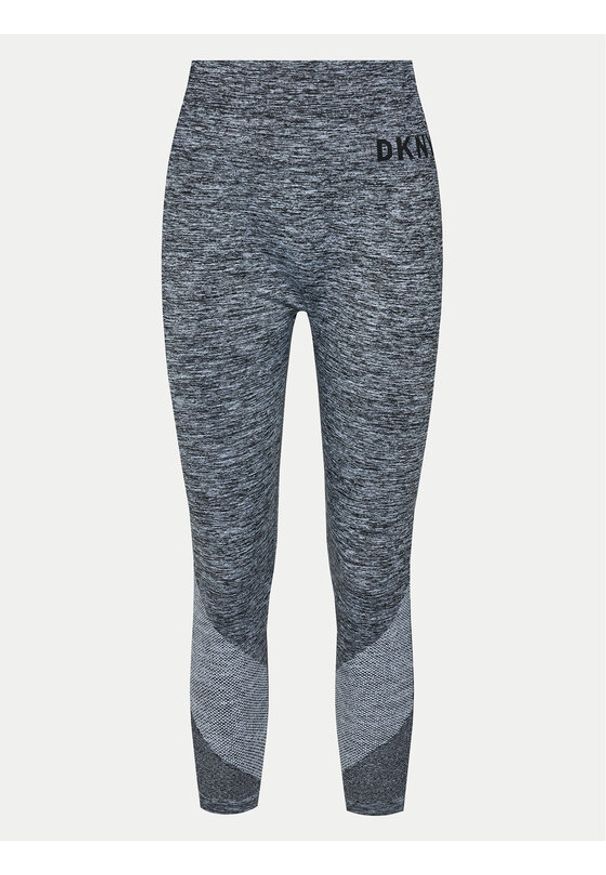 DKNY Sport Legginsy DP8P1765 Szary Slim Fit. Kolor: szary. Materiał: syntetyk. Styl: sportowy