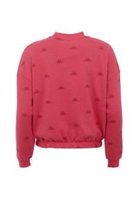 Bluza damska Kappa Ignara różowa. Kolor: różowy. Materiał: dresówka