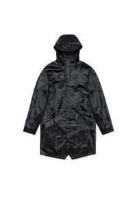 Rains - Kurtka RAINS LONG JACKET W3 Czarny. Kolor: czarny. Materiał: tkanina, syntetyk #2
