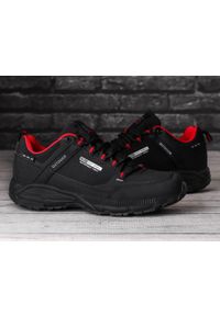 Buty damskie sportowe trekkingowe DK PREDATOR SOFTSHELL. Kolor: czerwony, wielokolorowy, czarny. Materiał: softshell