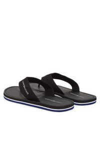 TOMMY HILFIGER - Tommy Hilfiger Japonki FM0FM05442 Czarny. Kolor: czarny. Materiał: materiał